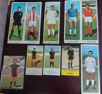 10 cromos Ases da Bola (Texas Jack), May, Equipa, etc…