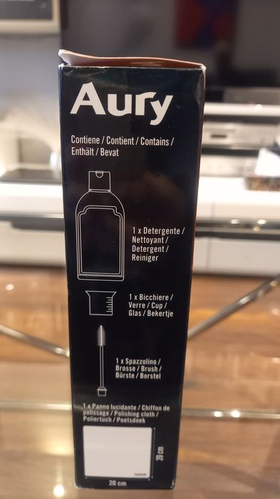 Środek płyn do czyszczenia biżuterii złota diamentów kamieni nuncas Au