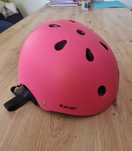 Nowy różowy kask Hi-Tec, rozmiar S