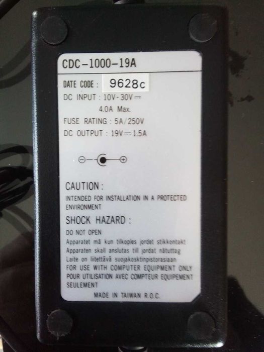 Conversor e carregador de isqueiro de carro, como NOVO!