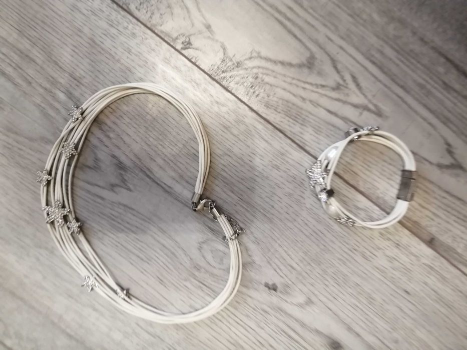 Komplet naszyjnik i bransoletka