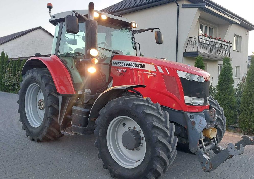 Massey Ferguson 7616 dyna6  2014 rok Bogata Wersja TUZ WOM Amortyzacja