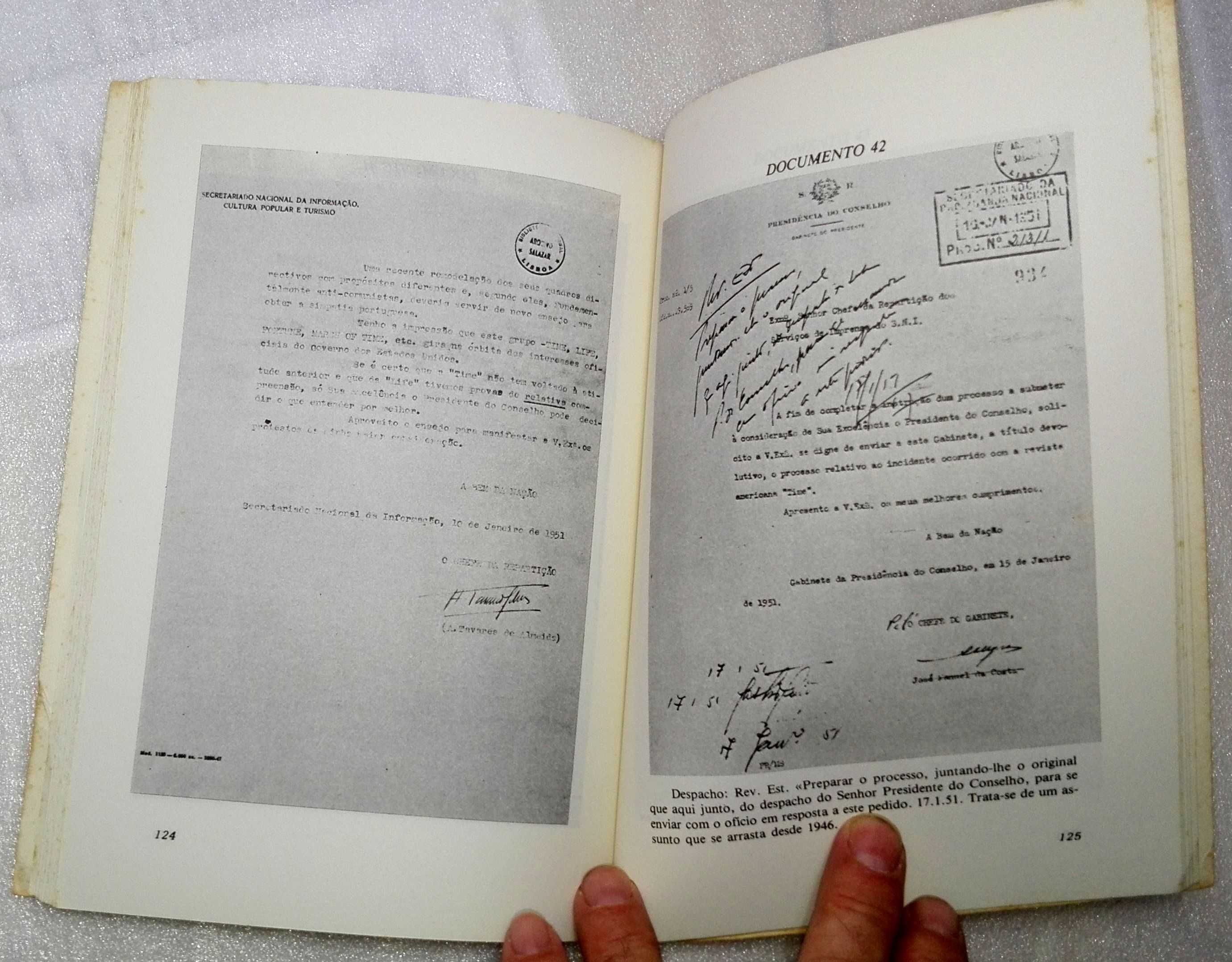 Livro A Proibição da TIME no Regime Fascista
