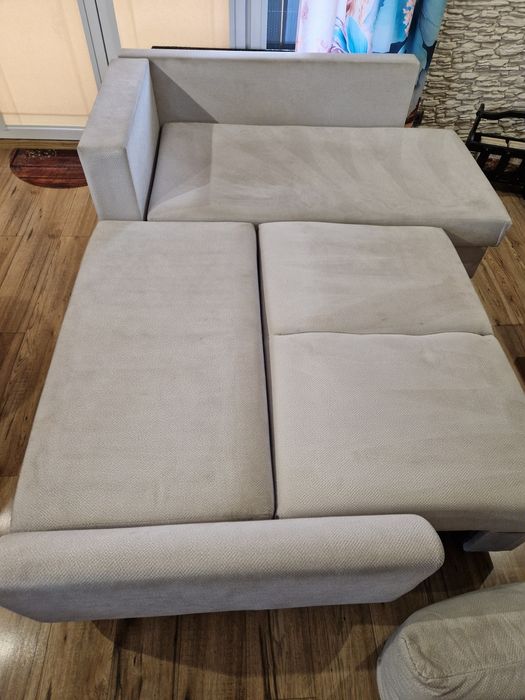 Sofa  narożnik beżowa