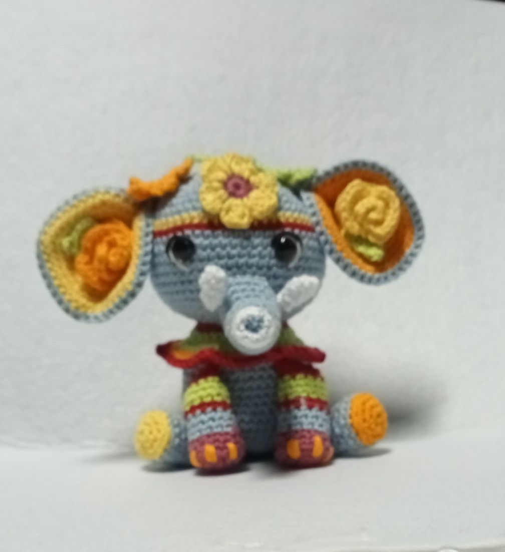 Amigurime elefante indiano