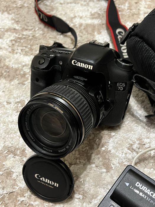 Фотоапарат Canon 7d + 17-85mm / Сумка! / Комплект