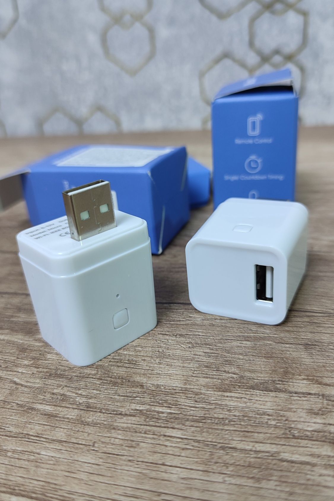 Умный Wi-Fi USB адаптер питания выключатель GIRIER