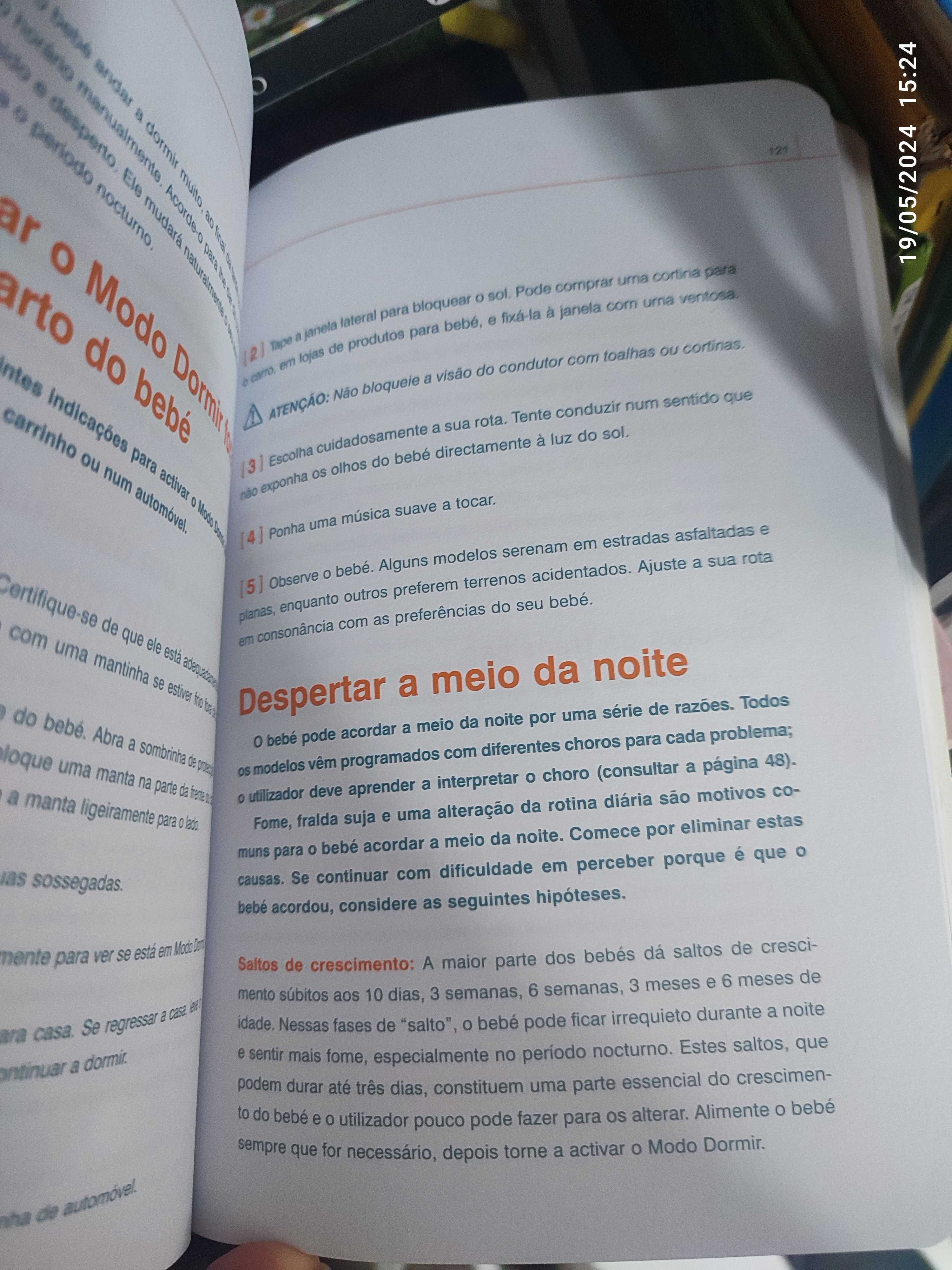 Bebé - livro de instruções