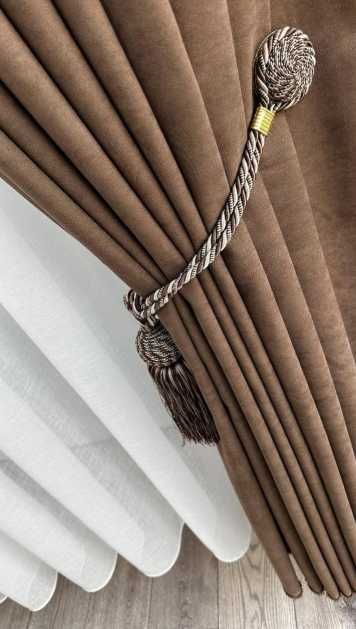 штора мікровелюр на тасьмі 6см