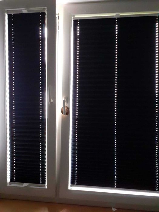 Żaluzje materiałowe,plisowane