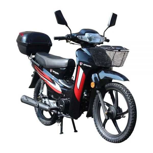 Мотоцикл Spark SP125C-3CF (Зібраний З Маслами, червоний ) АКЦІЯ