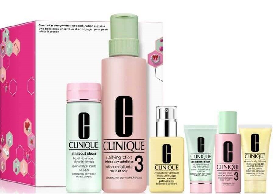 Clinique SET Great Skin Everywhere For Combination Oily