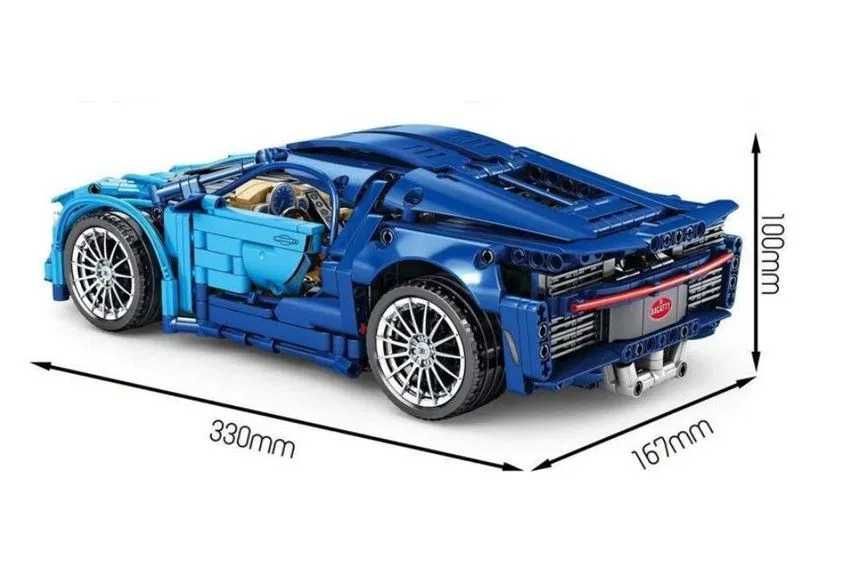 Klocki Bugatti Chiron 1388 Elementów Lego