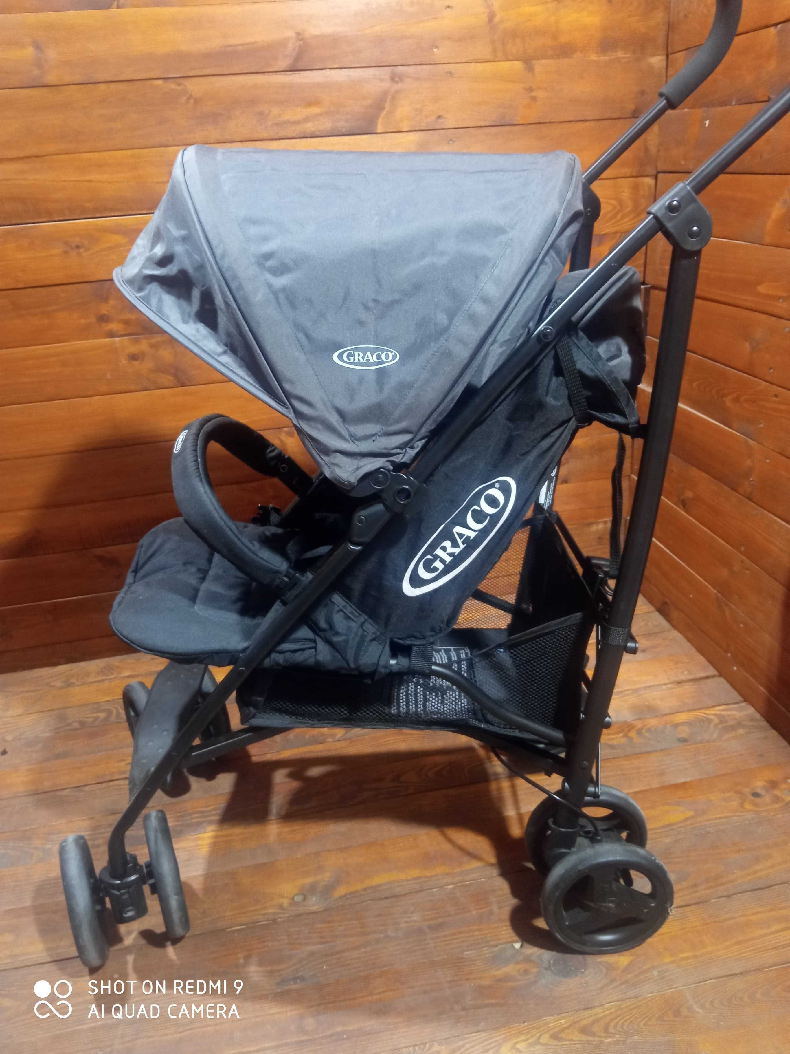 Wózek spacerowy spacerówka parasolka Graco TraveLite do 15kg.