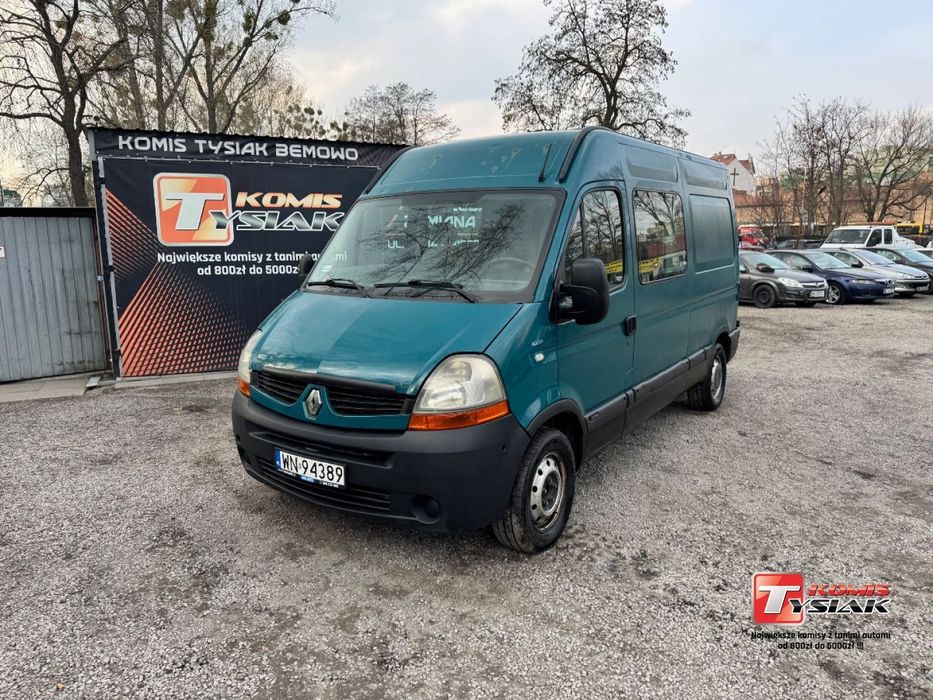 Renault Master !!! Bemowo !!! 2.5 diesel, 2008 rok produkcji !!! KOMIS TYSIAK !!!