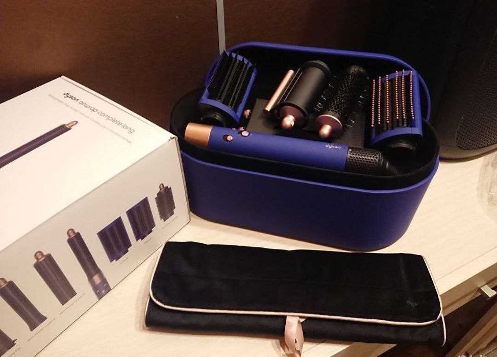 Стайлер Dyson HS05  Vinca Blue Rose Long Limited Edition 1:1