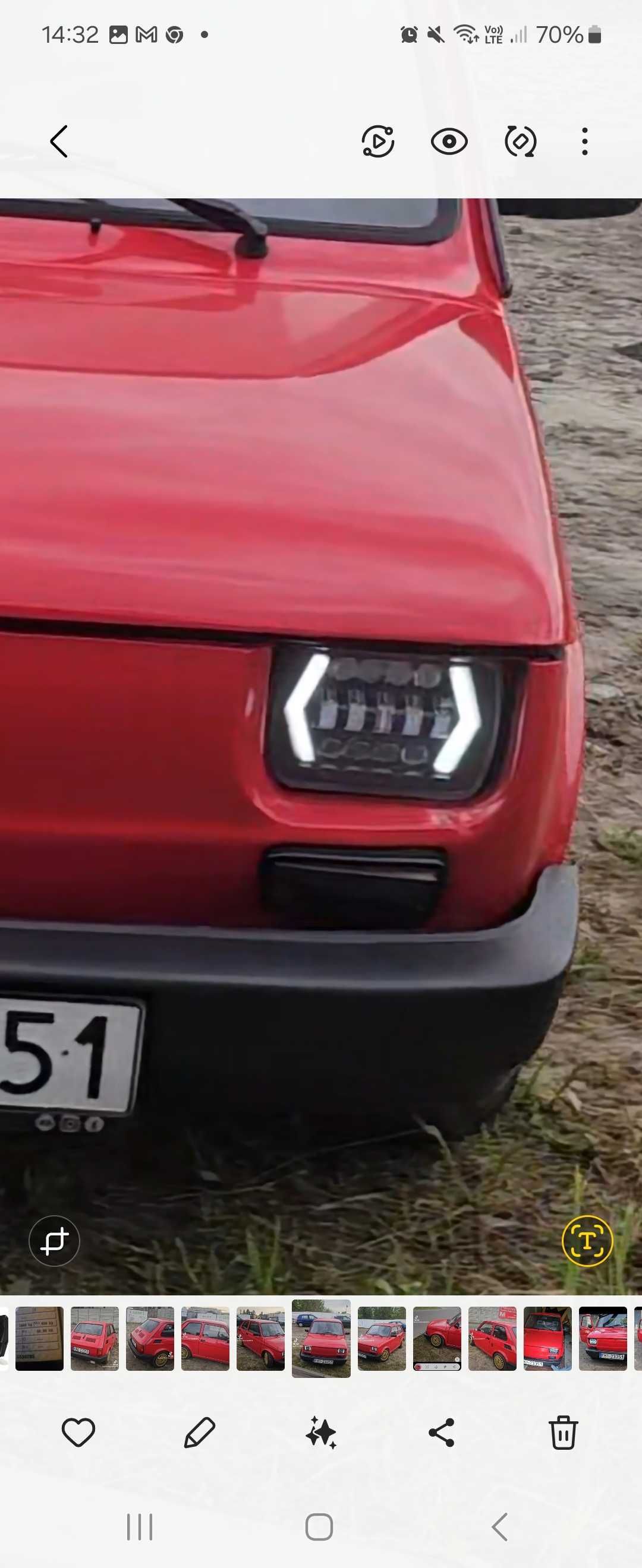 Lampy fiat i inne