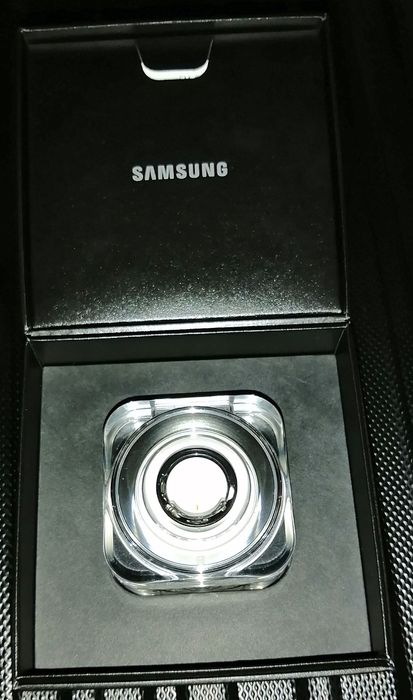 Samsung Galaxy Ring Preto Titânio, tamanho 6- novo, 3 anos de garantia