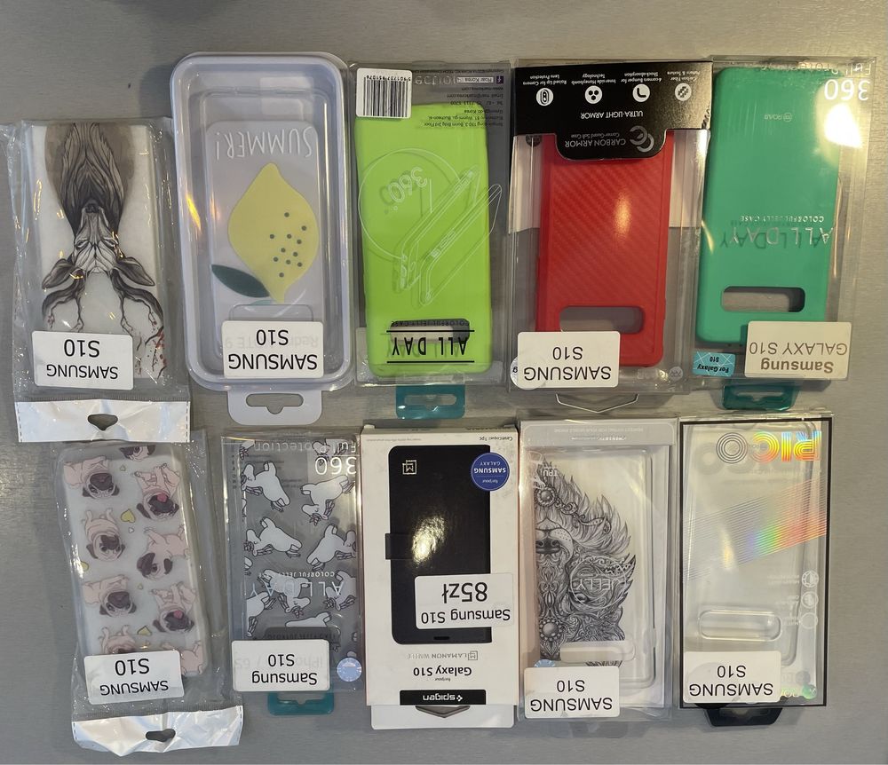 Samsung S10 samsung S-10 Pokrowiec Pakiet 10-sztuk