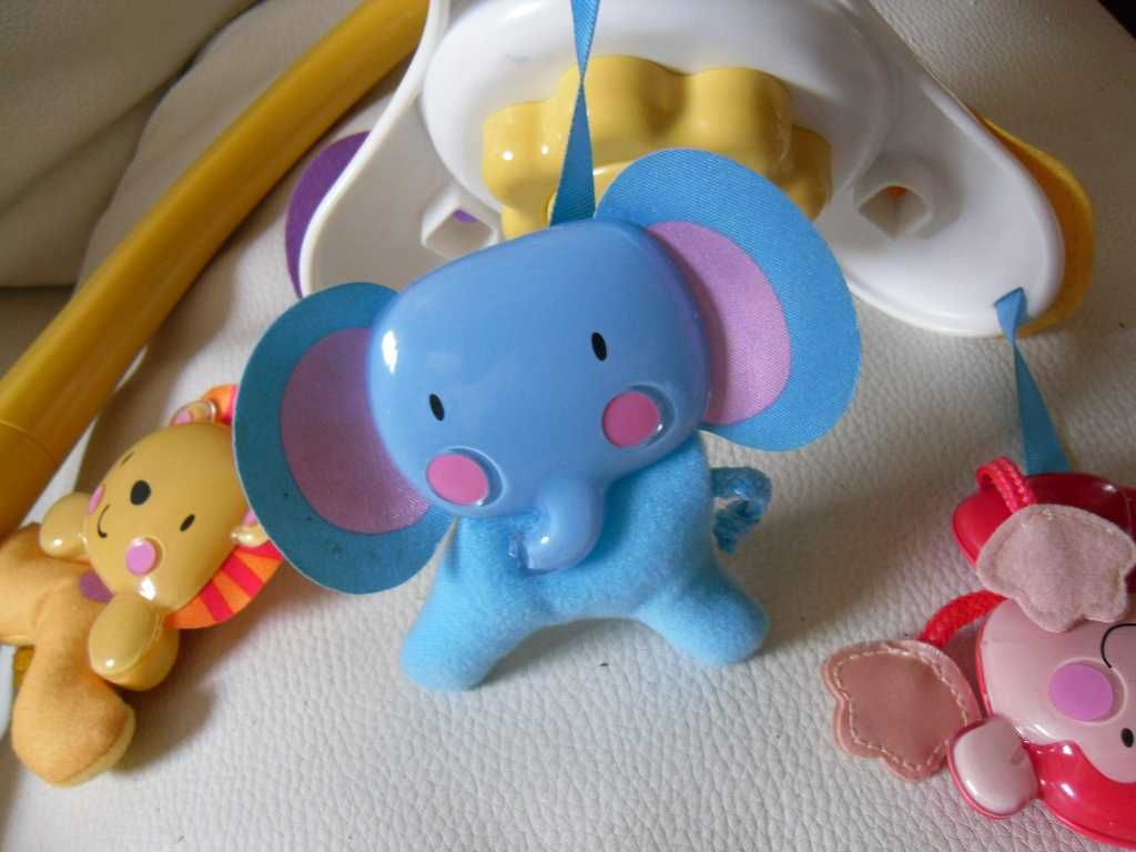 Mobile zoo musical da Fisher Price como novo