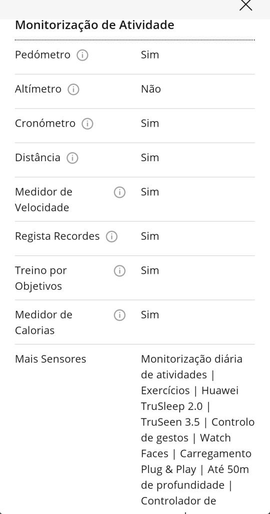 Pulseira/Relógio Desportivo HUAWEI Band 4