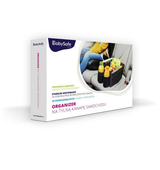 BabySafe organizer na tylną kanape samochodu