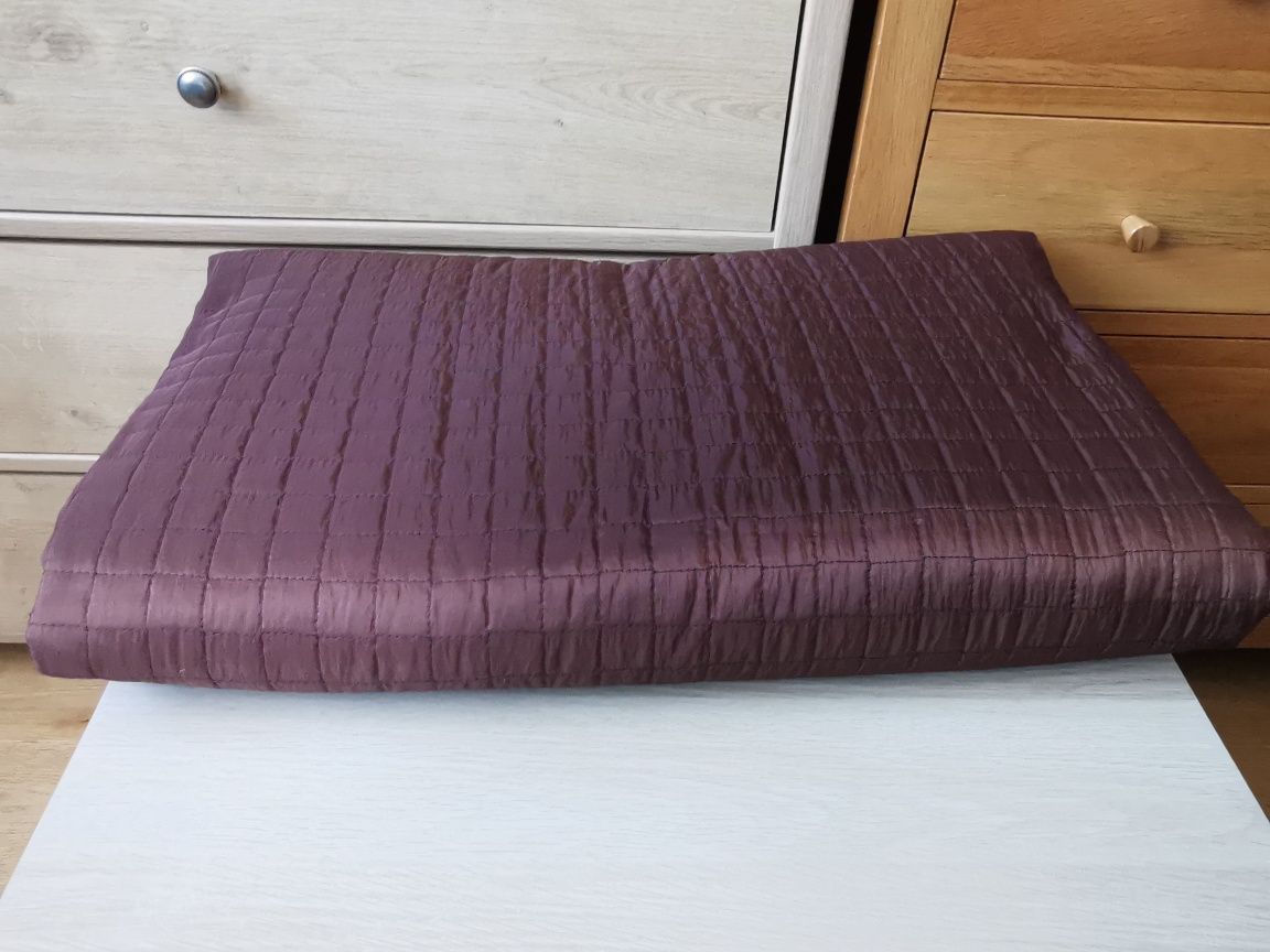 Brunatna brązowa pikowana narzuta na łóżko Home&you Falco 200x220