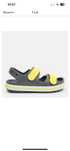 Продам сандалії для хлопчика Crocs 33-34