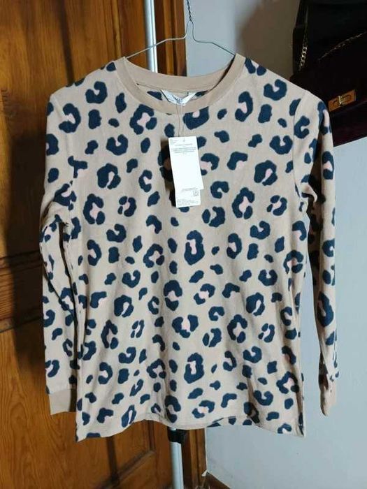 Nowa z metką bluzka M&S w panterkę