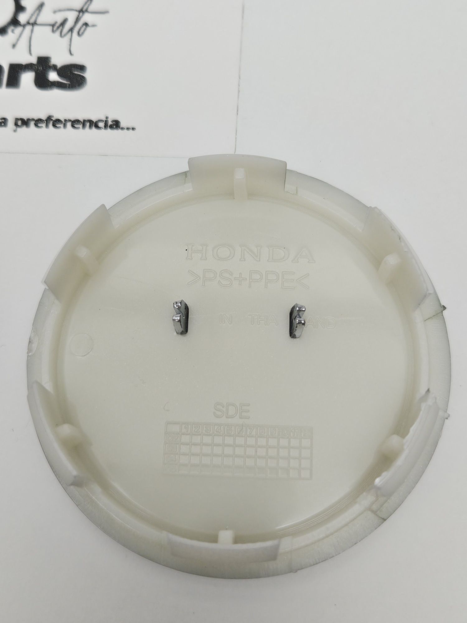 Centros de jante Honda 69mm Cinza metalizado
