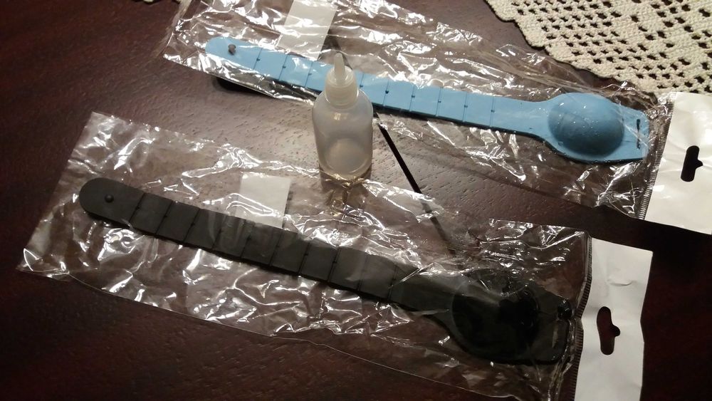 Pulseiras alcool gel