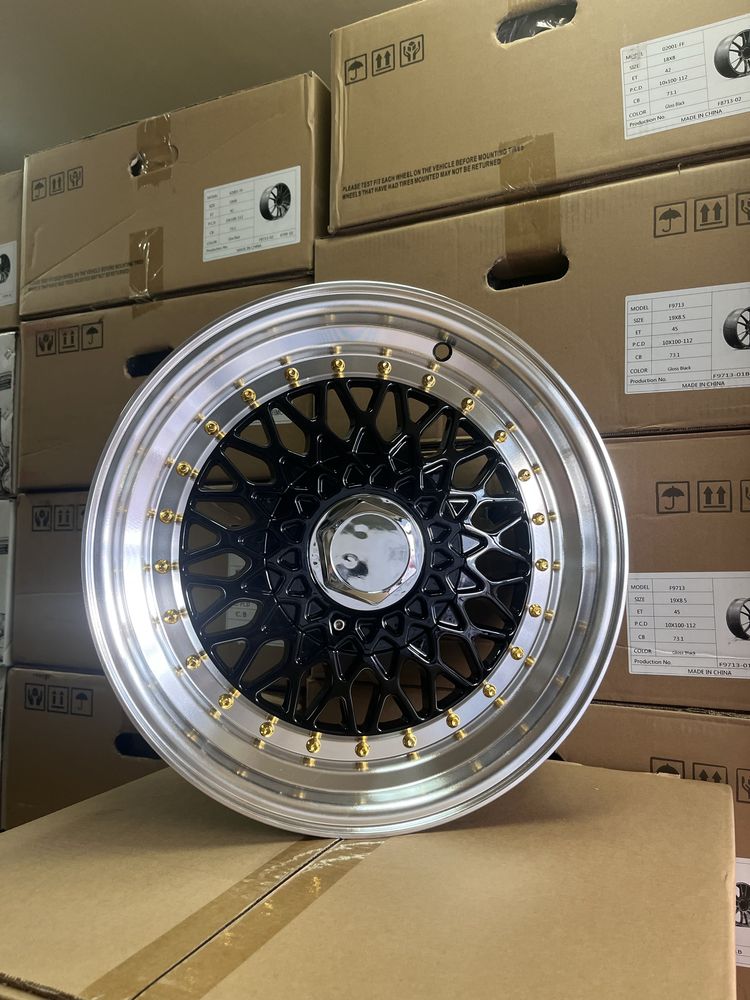 Jantes 15” 4x100 4x114.3 Novas Estilo BBS 3 cores