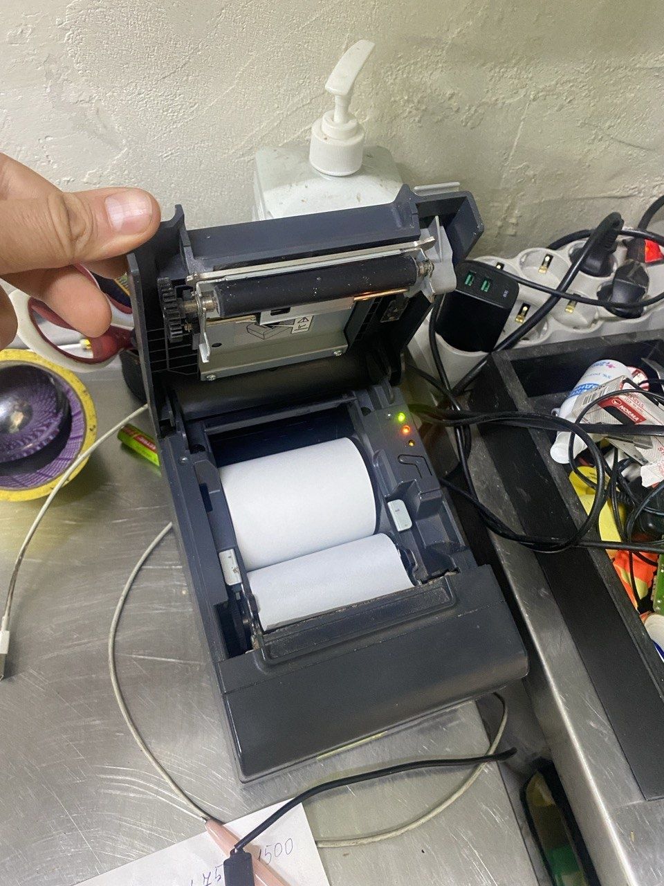 Принтер чеков Epson TM-T20III Xprinter XP-Q260 80мм Poster