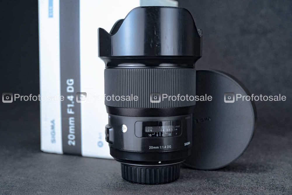 Об'єктив Sigma AF 20mm f/1.4 DG HSM Art Nikon