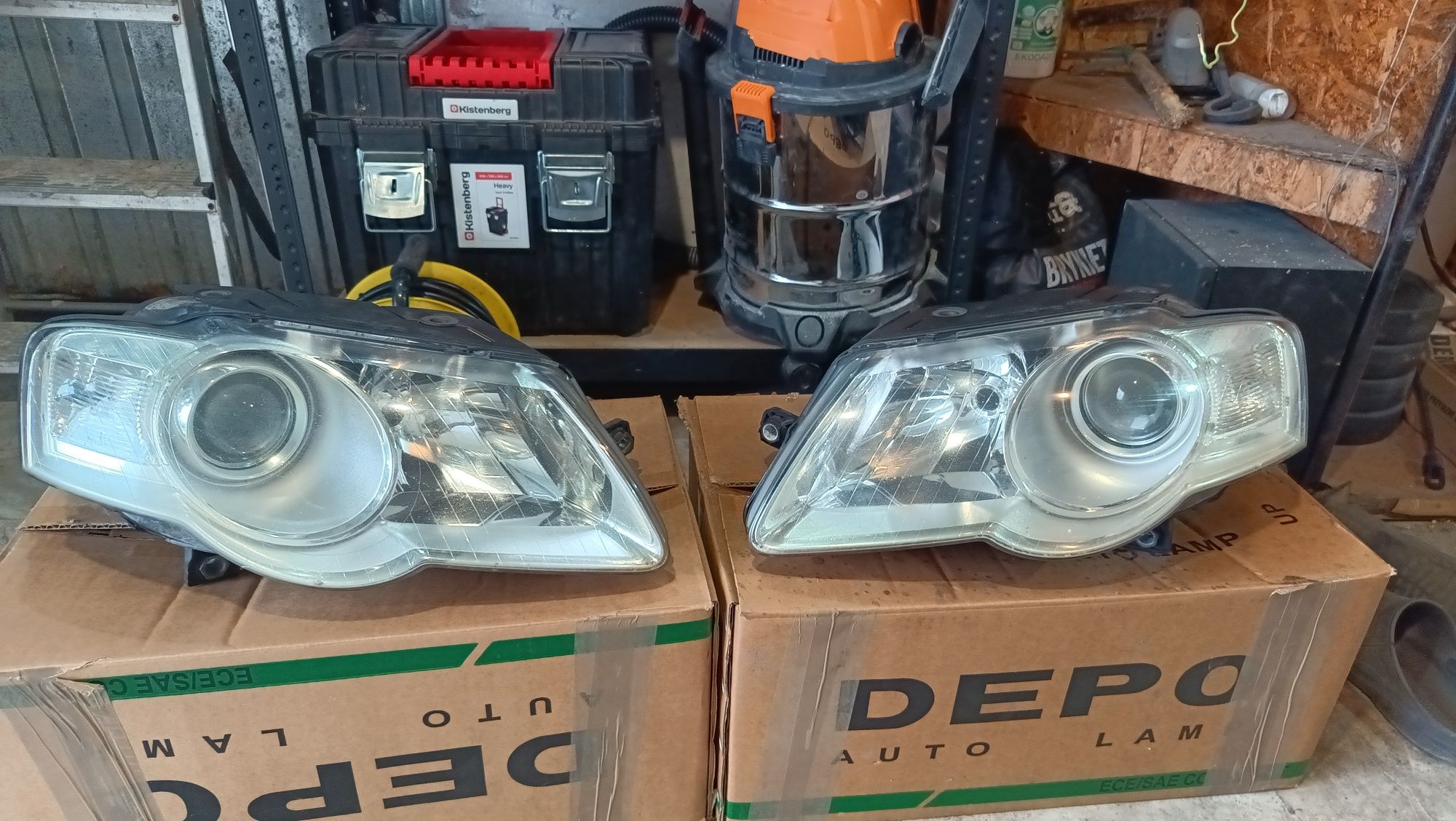 Lampy volkswagen passat B6