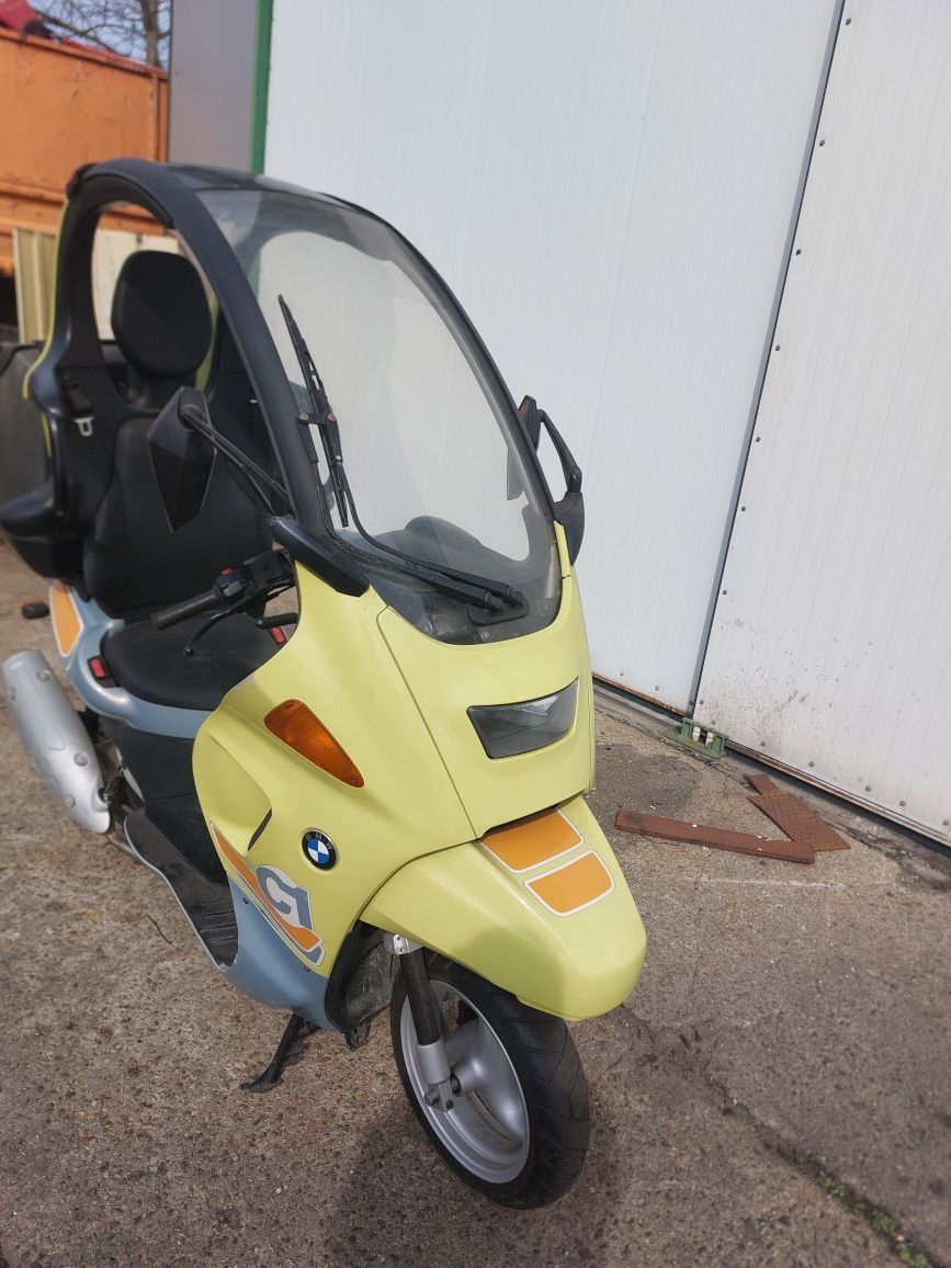 BMW C1 125 skuter bez kasku kat.B motocykl TRANSPORT