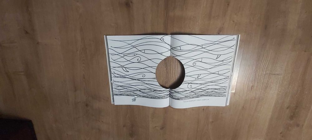 Książka z dziurą - Hervé Tullet - stan bardzo dobry