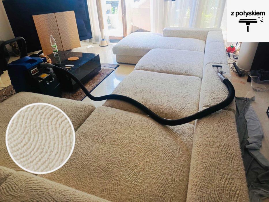 Pranie tapicerki, kanap, krzeseł, materaca, wykładzin, z suszeniem