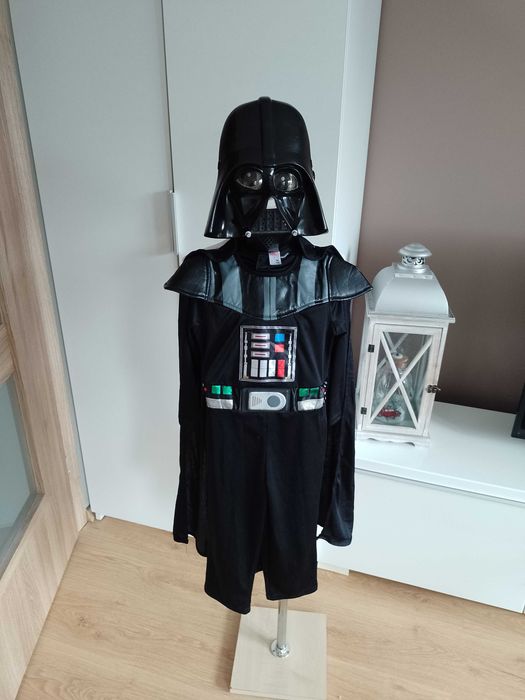 Strój karnawałowy LORD VADER star wars kostium przebranie 98/104 (10)