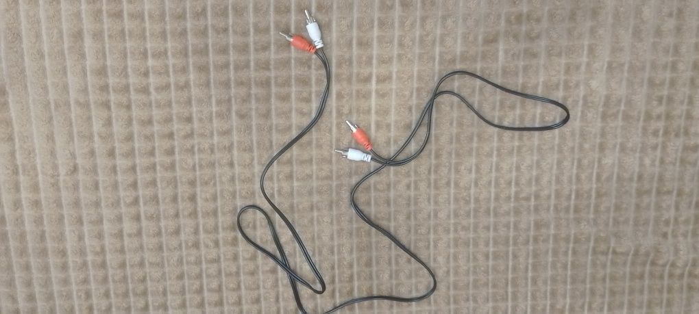 Шнур, кабель міжблоковий, тюльпан 2RCA на 2RCA для TV, AUX, T2, 1.5-2м