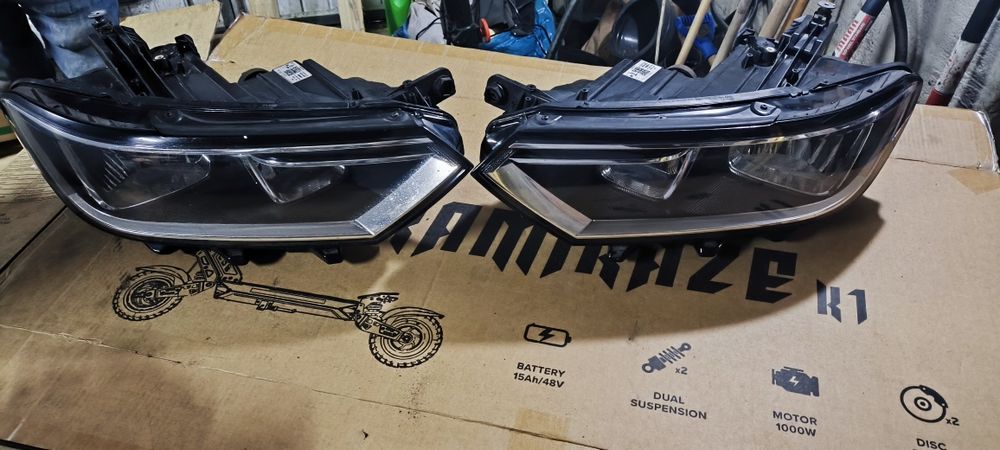 Lampy przód Passat b8. 2017r.