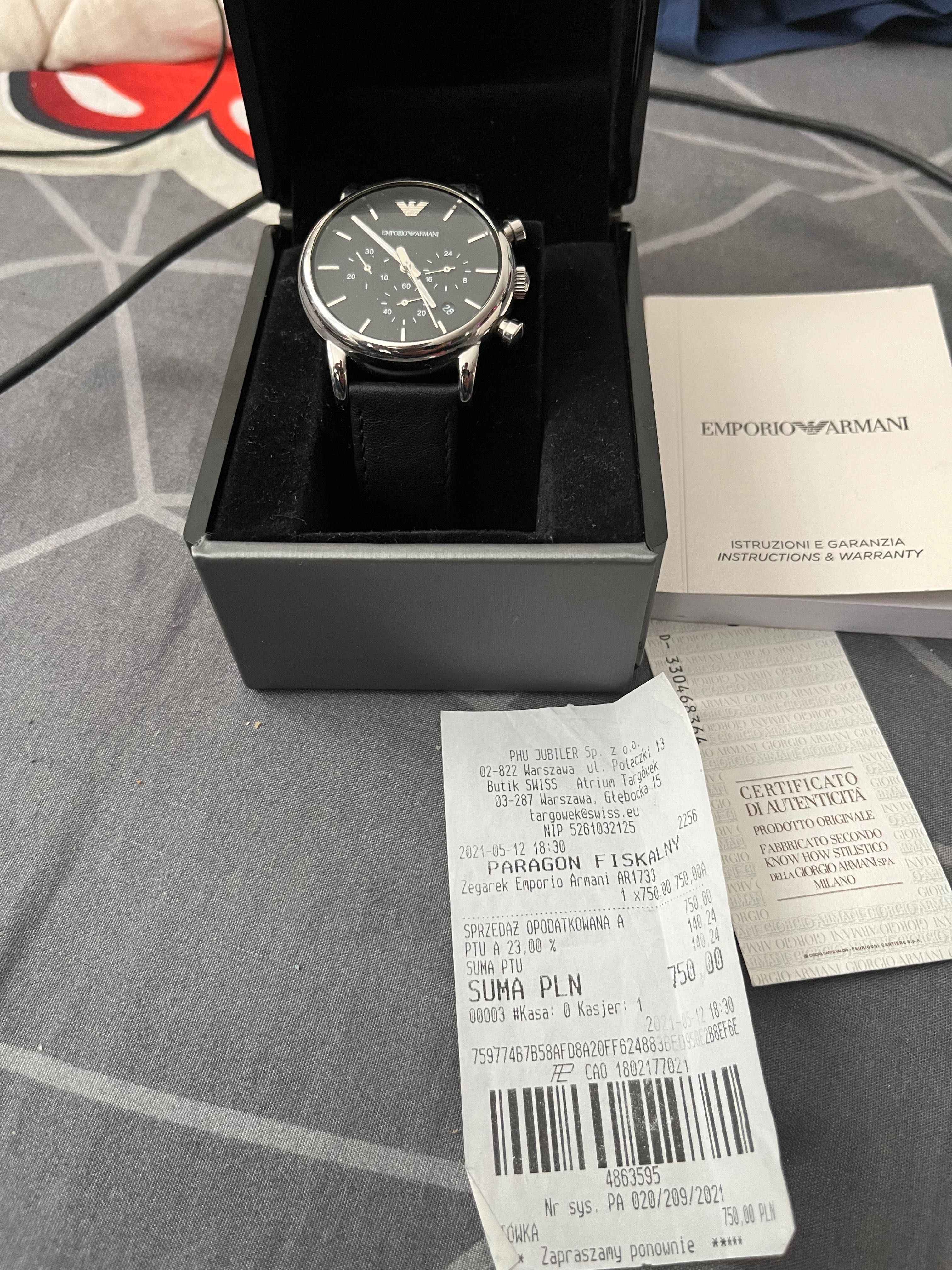 Zegarek Emporio Armani