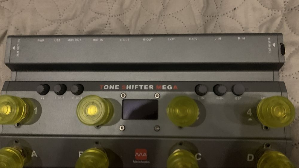 MeloAudio ToneShifter Mega  interfejs i kontroler - gitara, bas, synth