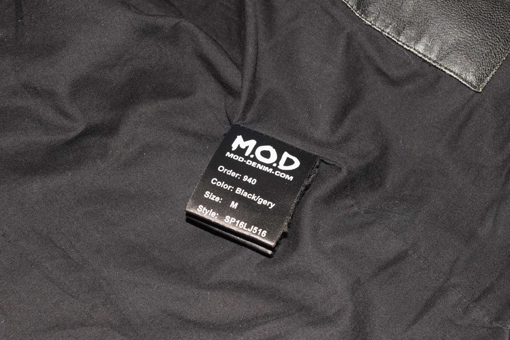 M.O.D. Leather Vintage Jacket (Чоловіча Шкіряна Мужская Кожаная Куртка