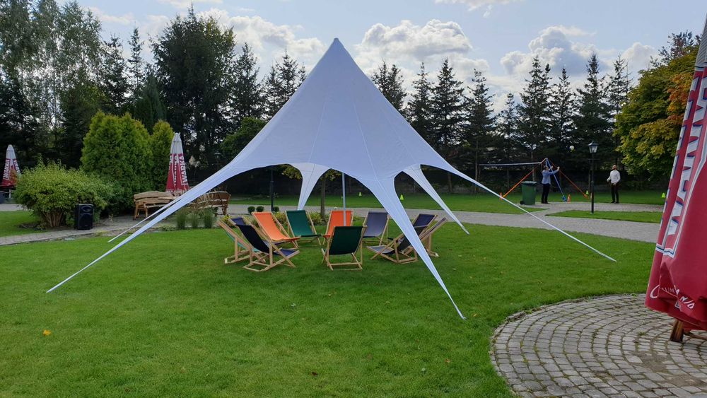 Wypożyczalnia, wynajem namiotów imprezowych, ławki, stoły, dmuchaniec