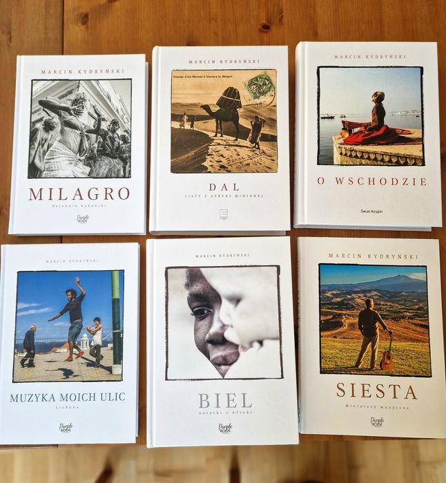 6 książek Marcin Kydryński, komplet