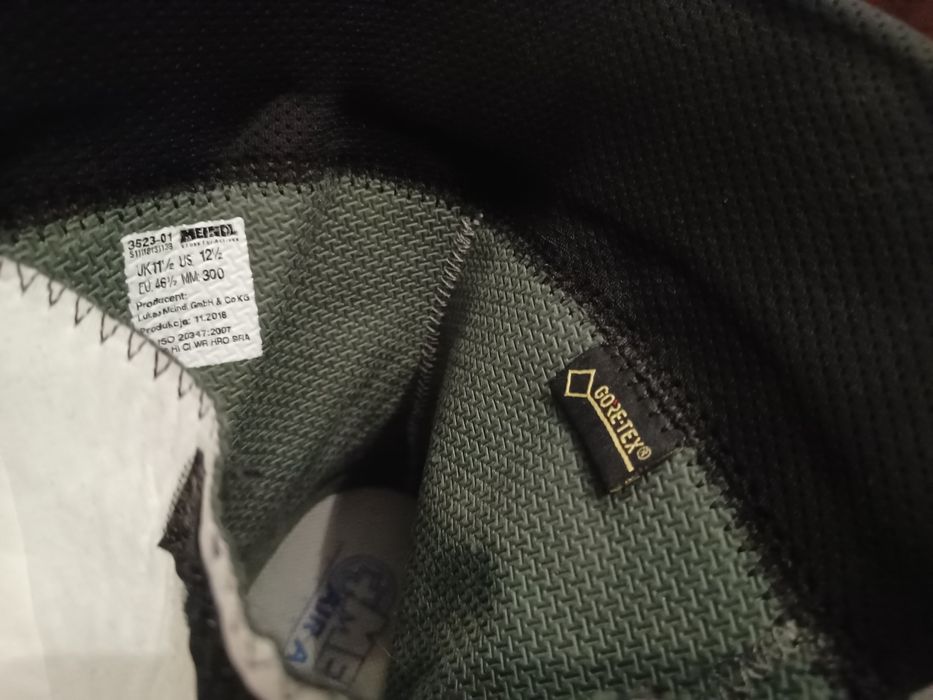 Buty taktyczne wojskowe  Meindl Rib Leigcht 46,5 trekingowe wodoodporn