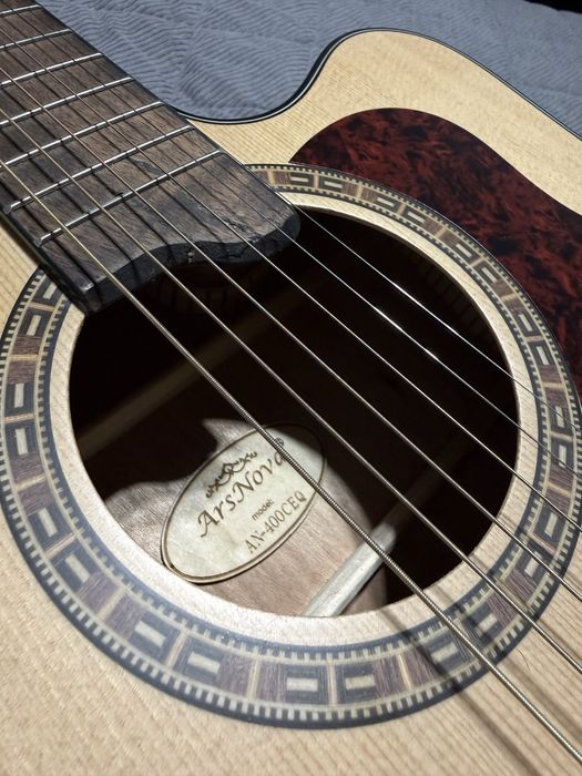 Gitara el.akustyczna Ars Nova AN-400 CEQ z pokrowcem