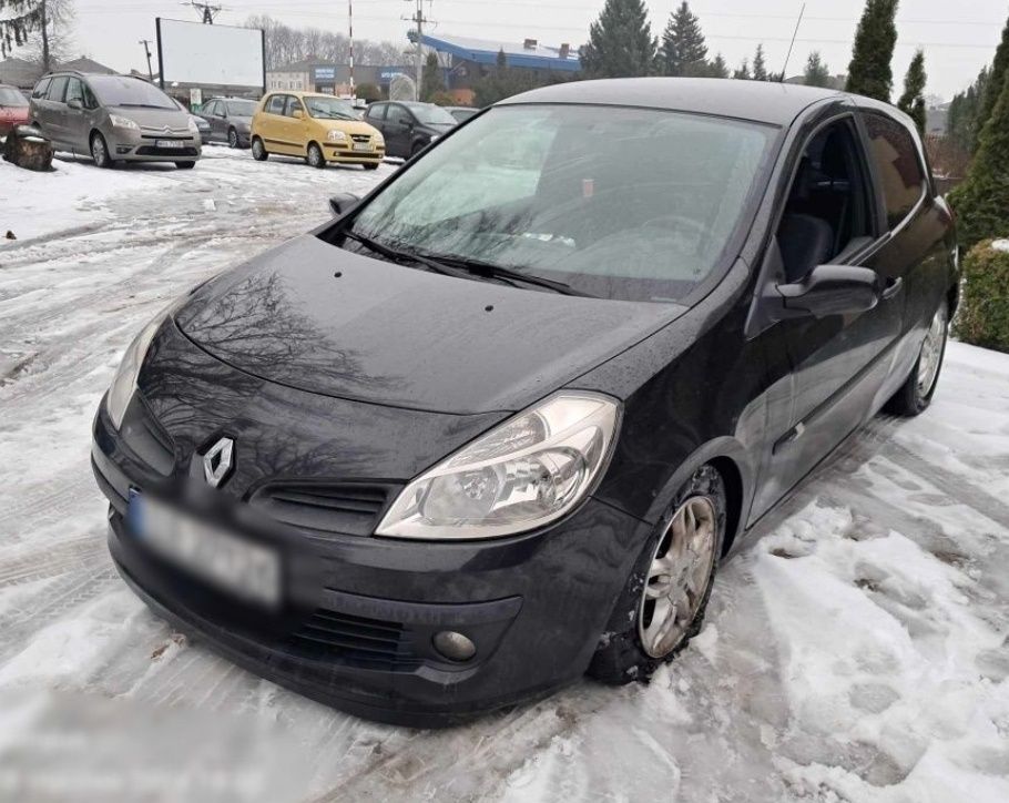 Części Renault Clio III 1.5 DCI komputer,kierownica,fotel,zbiornik