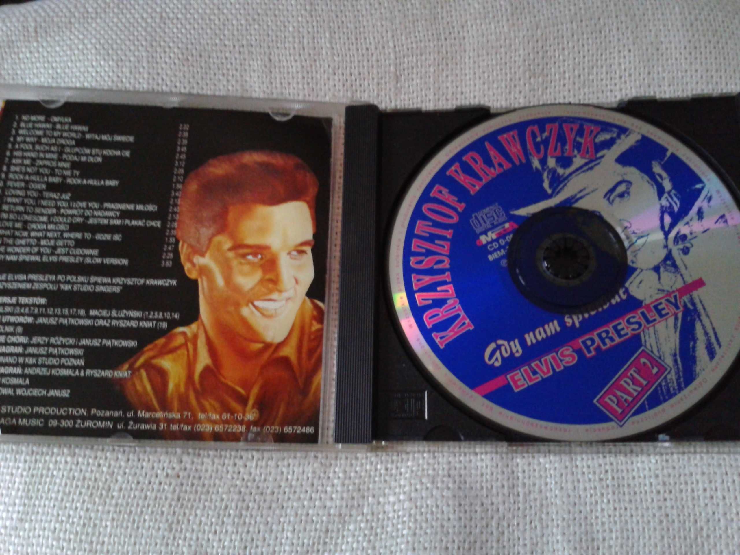 Krzysztof Krawczyk – Gdy Nam Śpiewał Elvis Presley Part 2  CD